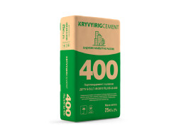 Цемент KRYVIYRIG портландцемент М 400 Кривий Ріг 25 кг