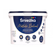 Sniezka Mattlatex Brilliant латексна фарба 10 л (13,7 кг)